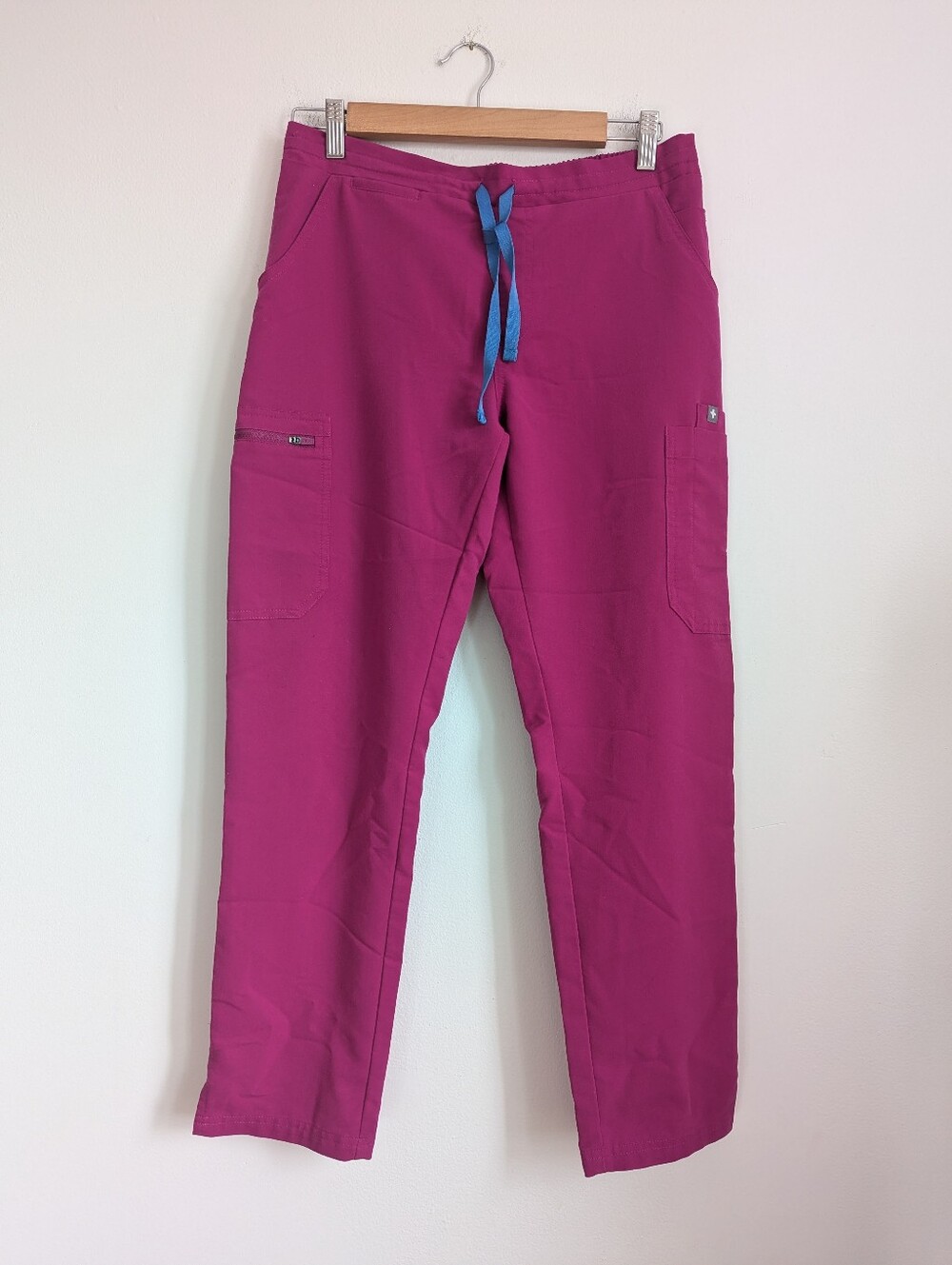 Figs Raspberry Sorbet Yola Skinny Scrub Pants SP